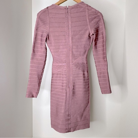 Herve Leger Dusty Petal Dress - Picture 5 of 5